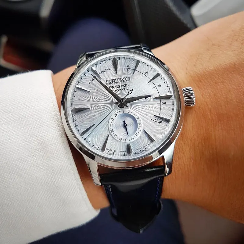 Seiko Presage Corporation Cocktail Time 'Skydiving' Men's Watch- SSA343J1